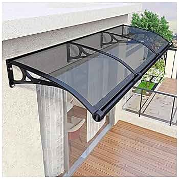 280ShelterEasyPole＆ShelterWINDOWCOVER Amazon.com: ZBJDX Durable Rain Shelter, Outdoor Eaves Silent